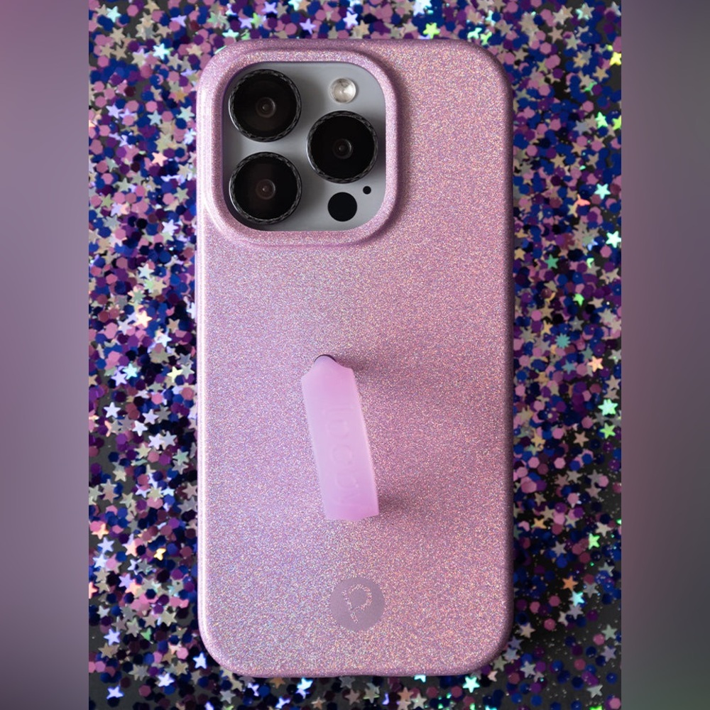 iPhone 13 Loopy Case Purple Phone Case with Loop Holder